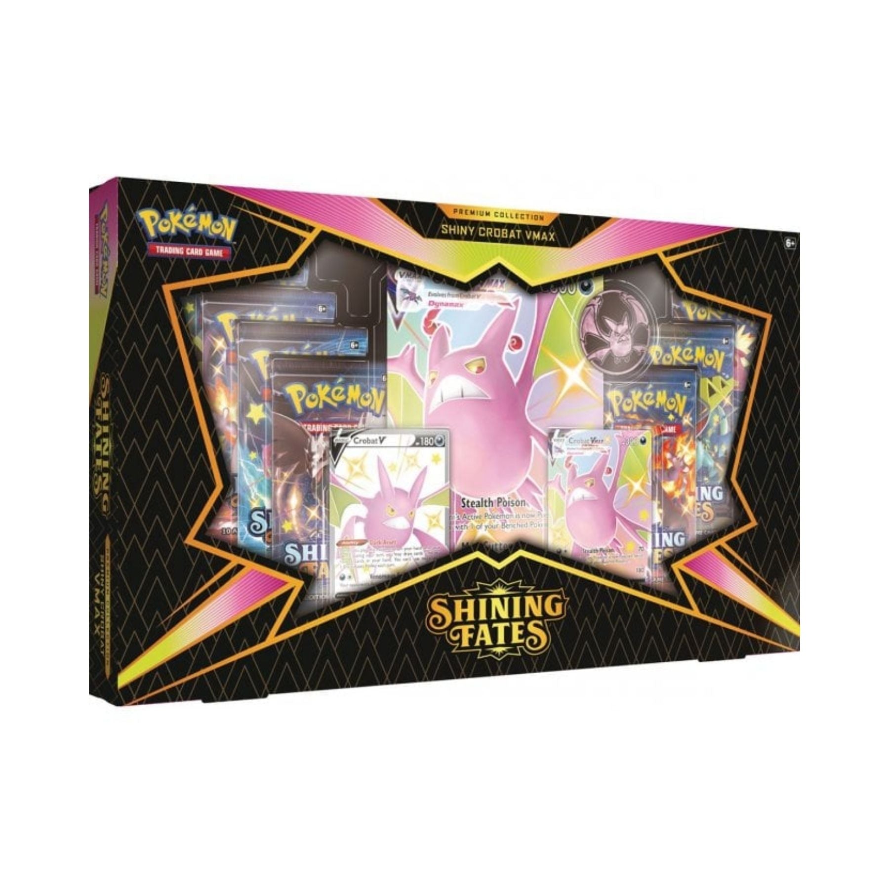 Pokemon - Shining Fates - Premium VMAX Shiny Crobat