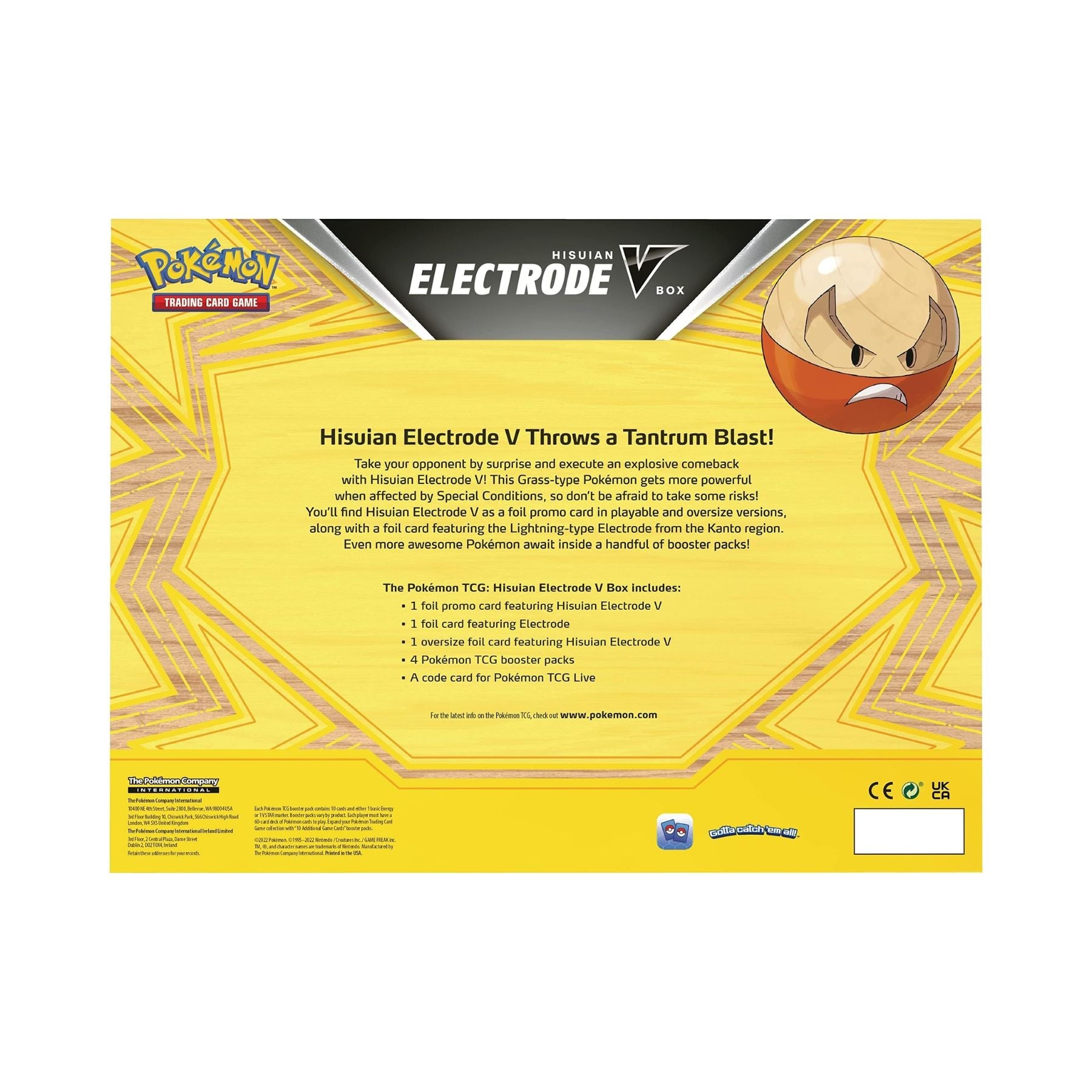 Pokemon - Hisuian Electrode V Box