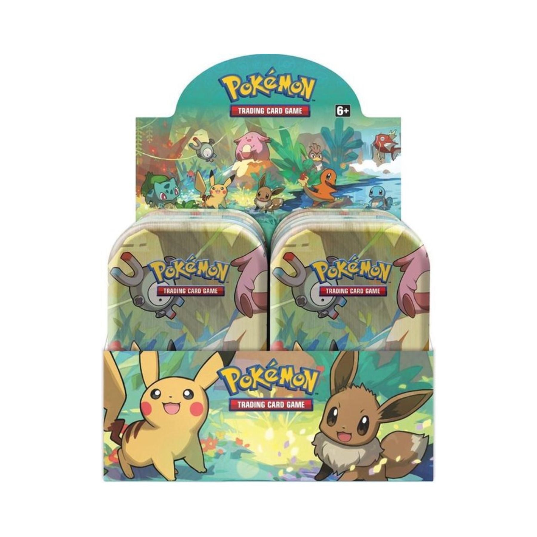 Pokemon - Kanto Friends Mini Tins Display